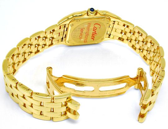 Foto 4 - Cartier Panthere Damen-Armband-Uhr 18K Gelbgold Geprüft, U1107