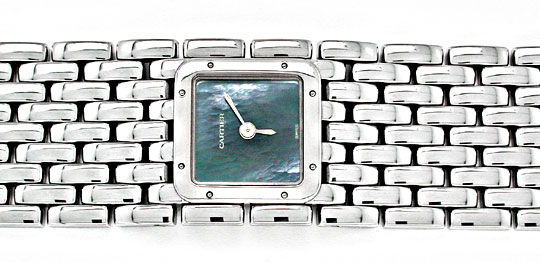 Foto 1 - Ungetragene Damen Uhr Cartier Panthere Ruban, Edelstahl, U1878